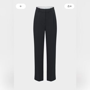 Aritzia Effortless pant Curve fit Sz 6 L